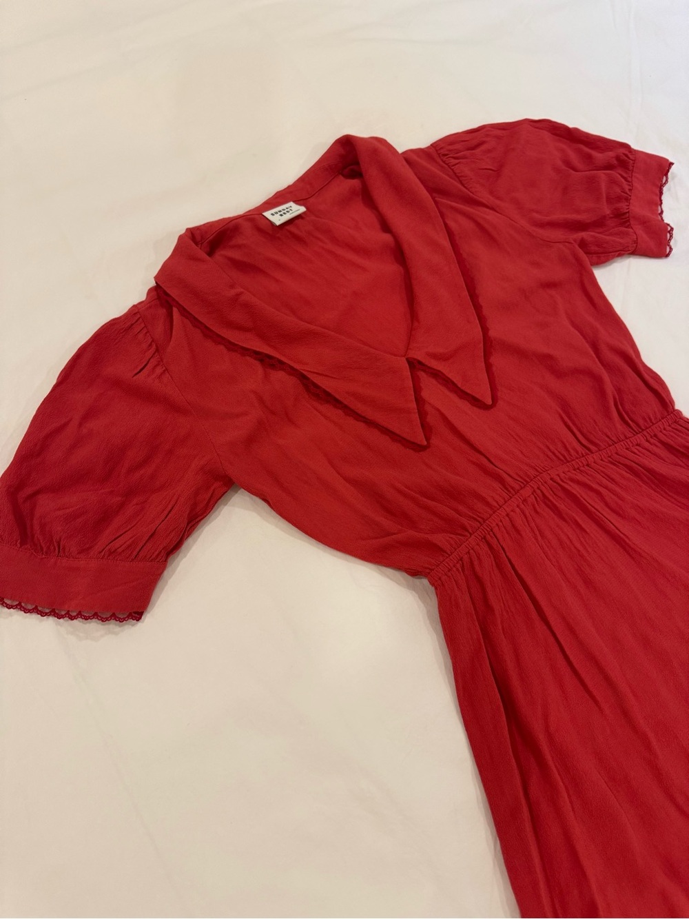 Sunday Best Red Mini Dress